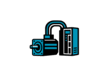 Stepper motors icon